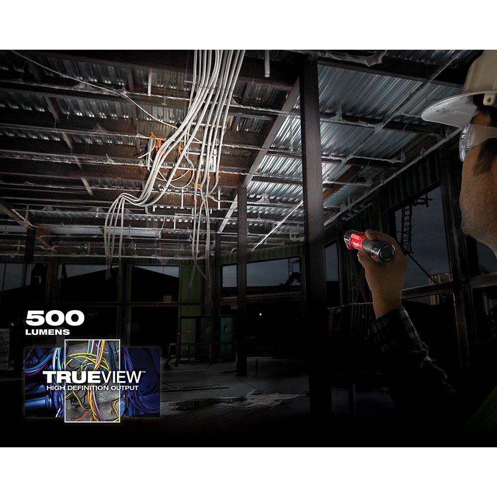 Milwaukee USB Rechargeable Pivoting LED Flashlight - Ascmtools