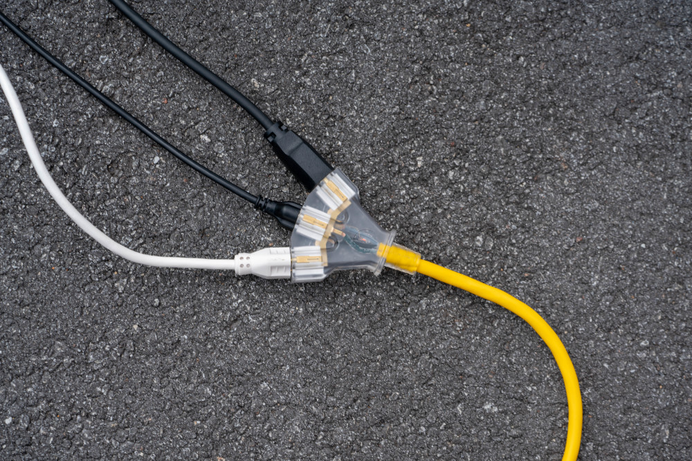 Southwire 3 Outlet Extension Cord Lighted End 12/3 SJTW 50′ - Ascmtools