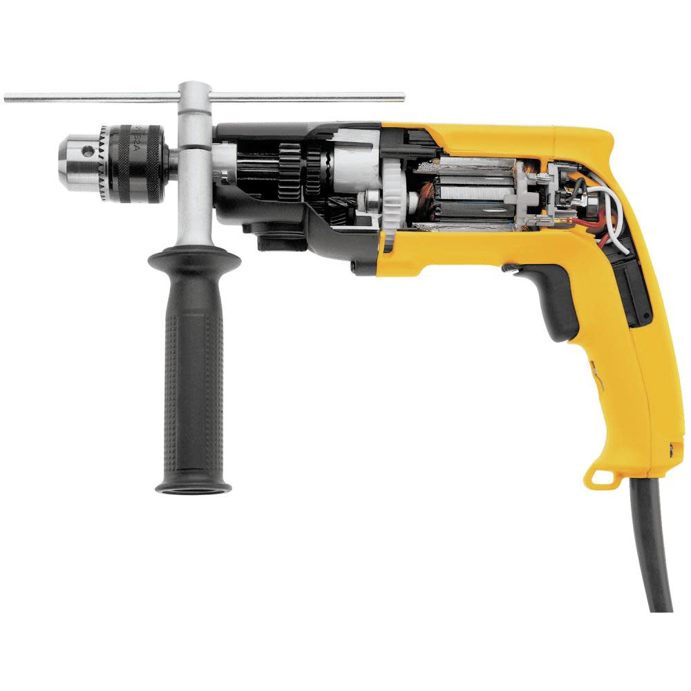 DEWALT 1/2 In. 7.8 Amp Heavy-Duty VSR Dual Range Hammerdrill - Ascmtools