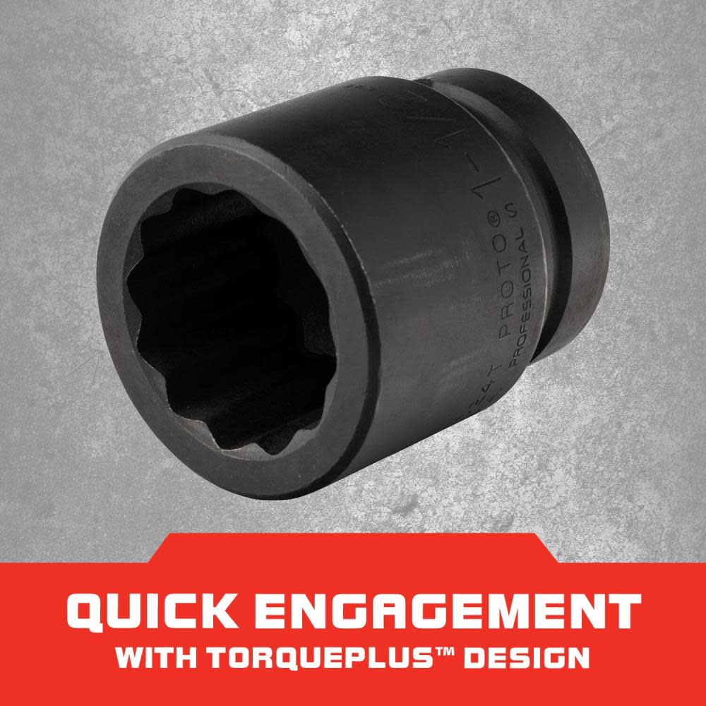 Proto 1″ Drive Impact Socket 1-1/2″ – 12 Point - Ascmtools