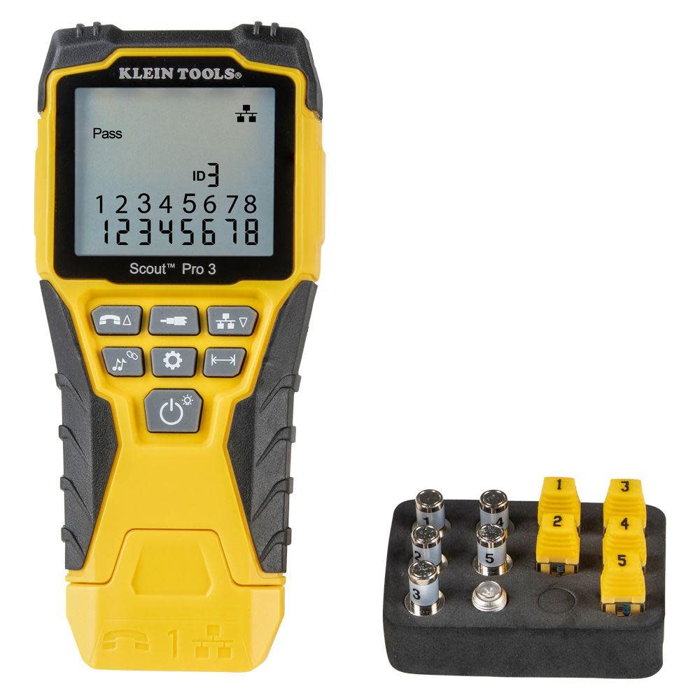 Klein Tools Scout Pro 3 Tester Starter Kit - Ascmtools