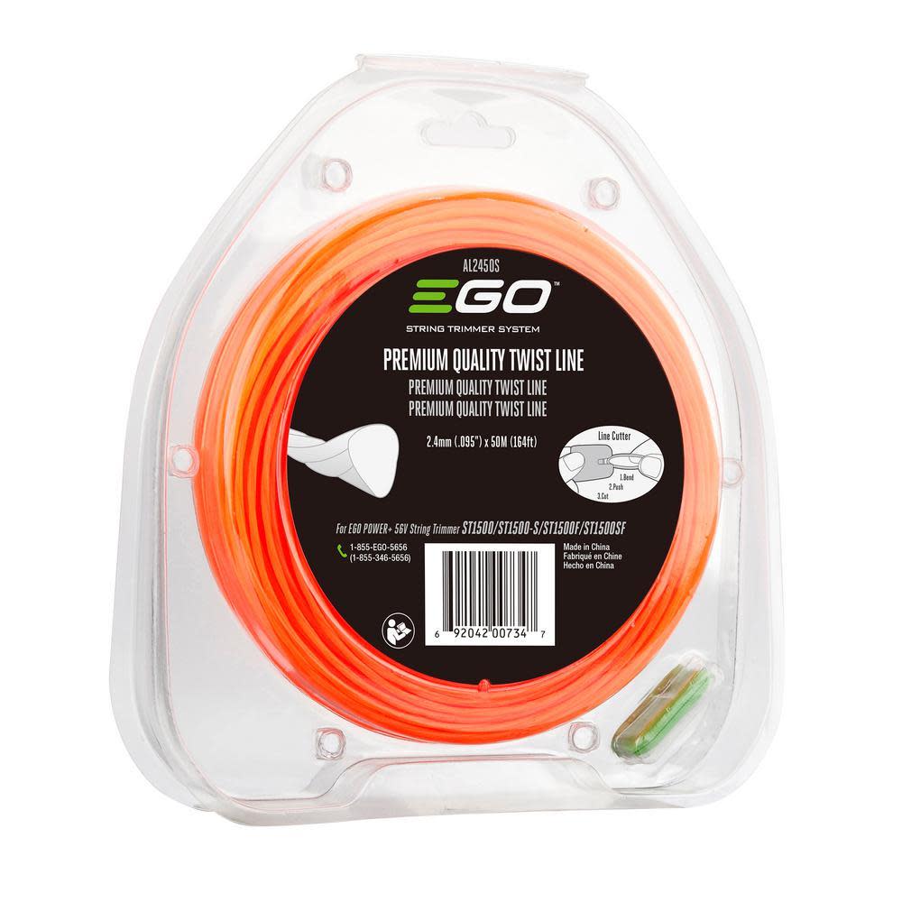EGO 160 ft. 0.095 in. Premium Quality Twisted Line for Power+ 15 in. String Trimmers - Ascmtools