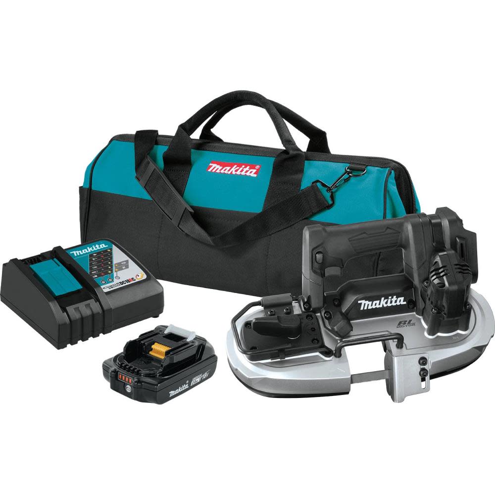 Makita 18V LXT Sub-Compact Li-Ion Cordless Bandsaw Kit Brushless - Ascmtools