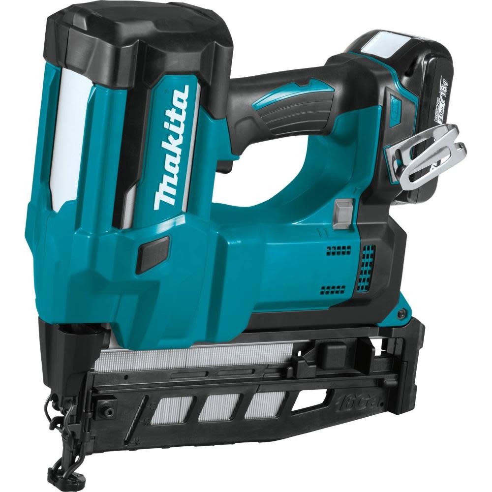 Makita 18V LXT 2 1/2″ Straight Finish Nailer Kit 16 Gauge - Ascmtools