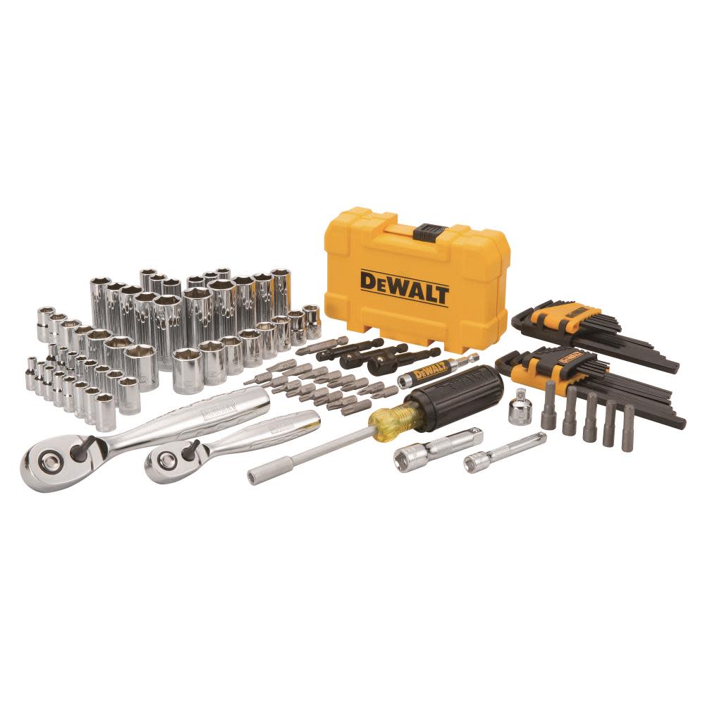 DEWALT 108 piece Mechanics Tools Set - Ascmtools