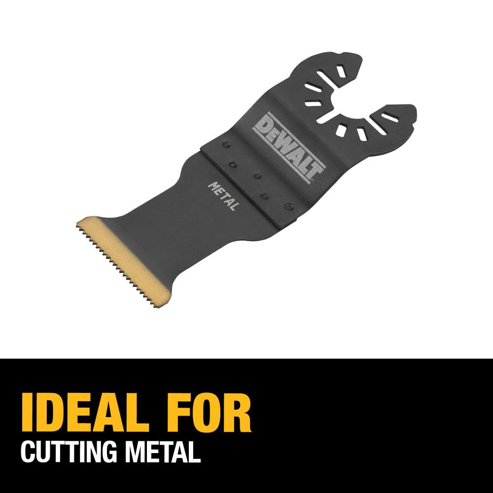 DEWALT Oscillating Titanium Nitride Coating Metal Blade - Ascmtools