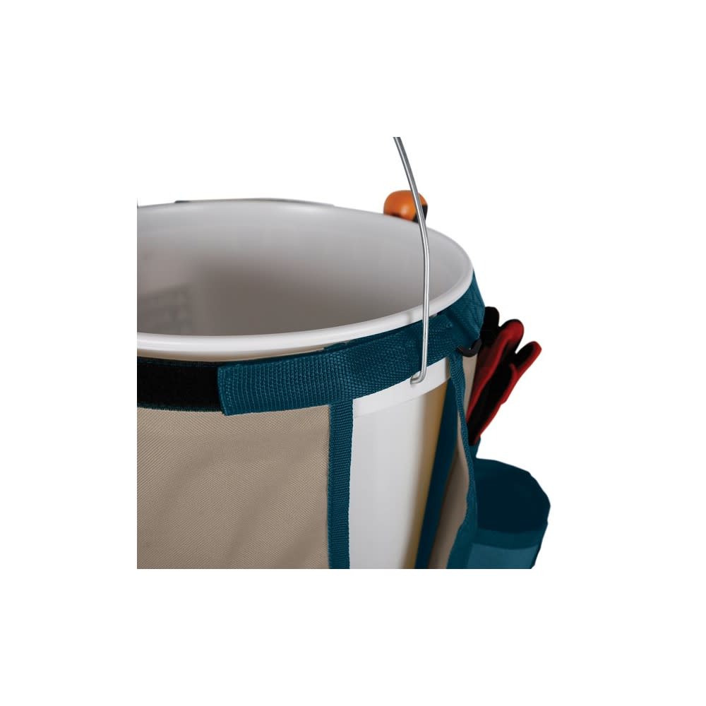 Fiskars Blue Tool Organizer Garden Bucket Caddy - Ascmtools