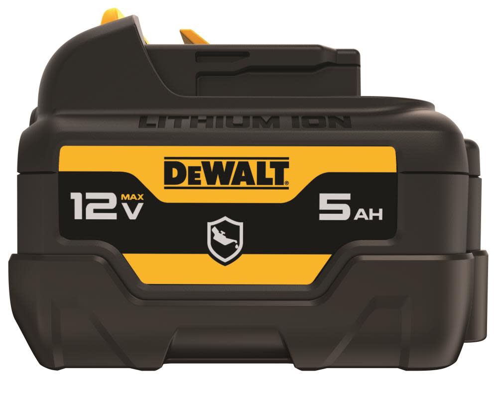 DEWALT 12V MAX 5Ah Battery Oil Resistant - Ascmtools