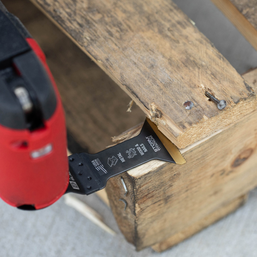 Imperial Blades IBOATV-6 One Fit Storm Titanium Metal/Wood Variety Pack 6PC + Free Case - Ascmtools