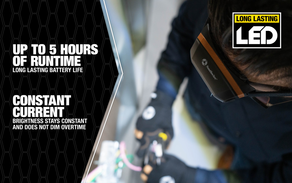 Southwire 120 Lumen LED Headlamp - Ascmtools