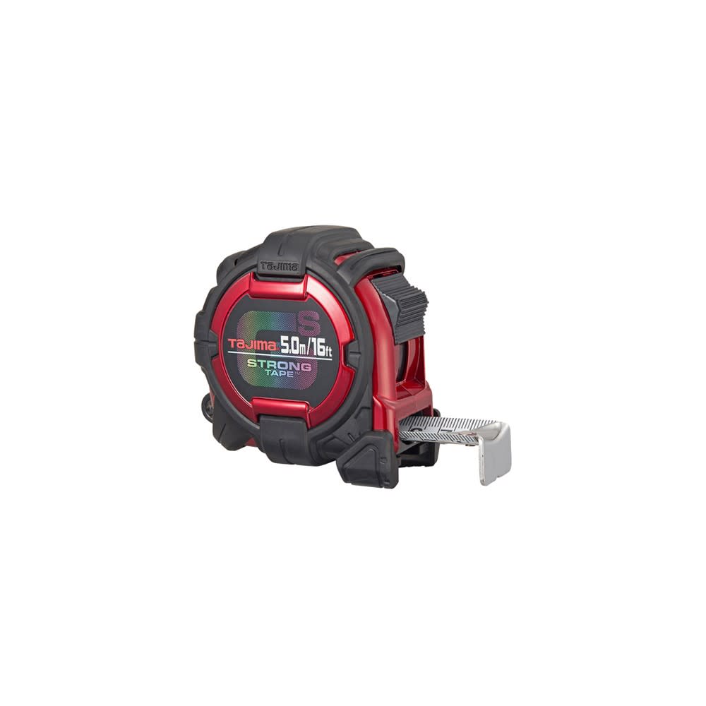 Tajima 16 Ft./5 m x 1 In. Extra Stiff Dual Sided Blade Measure Tape - Ascmtools