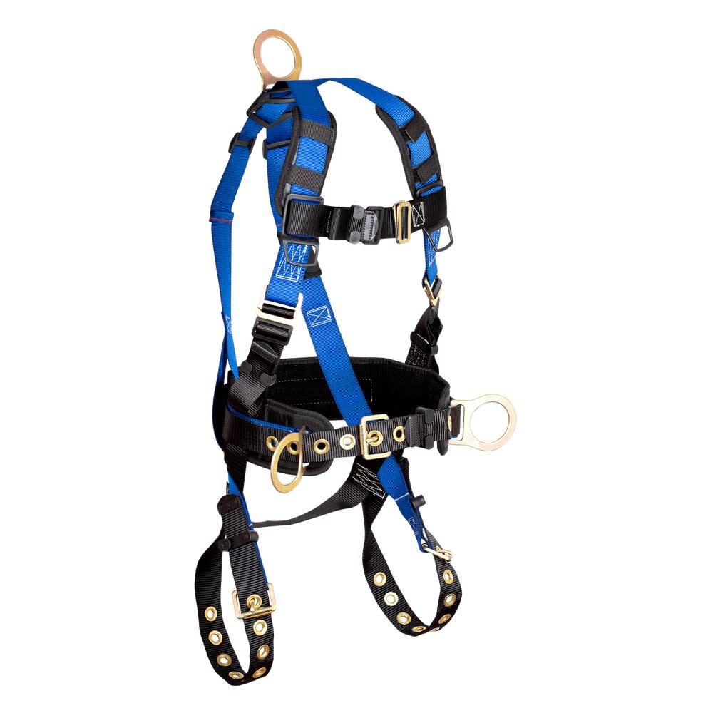 Falltech Contractor 3D Belted Full Body Harness L/XL - Ascmtools