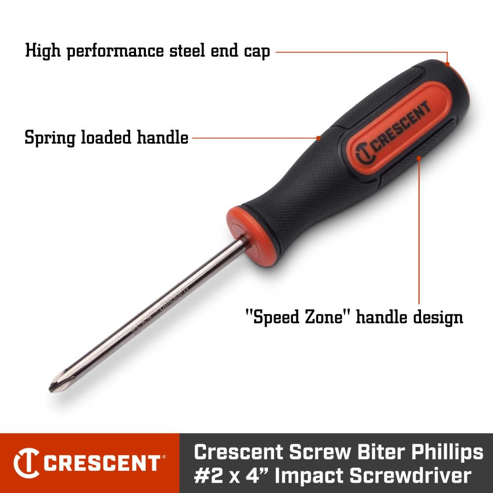 Crescent Extraction Screwdriver #2 x 4″ - Ascmtools