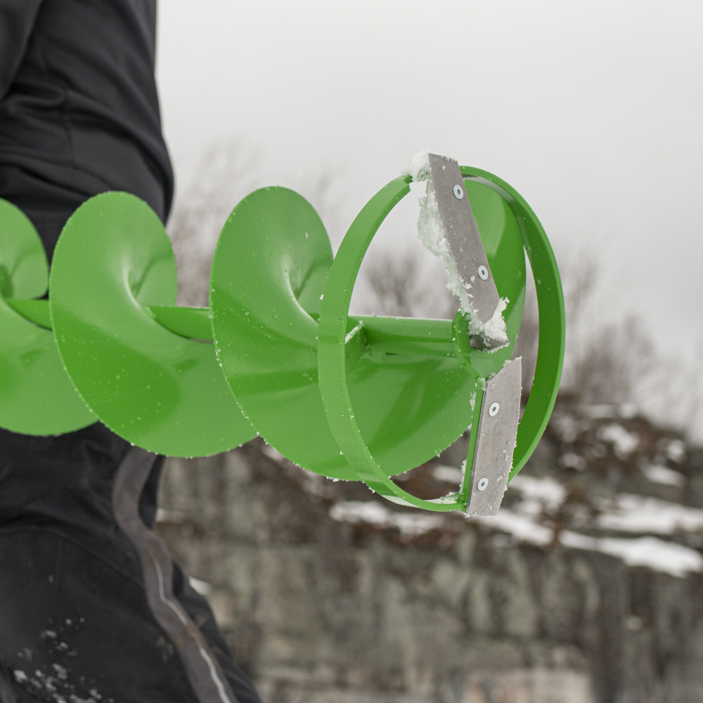 Ion Ice Auger Alpha Steel 10″ - Ascmtools