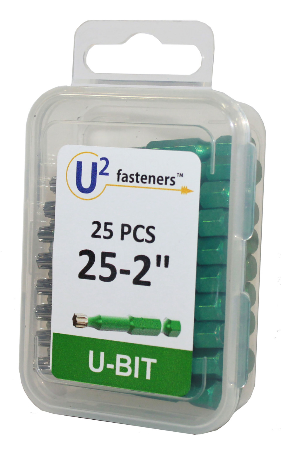 U2 Fasteners U-Bit T25 2″ Impact Bits 25pk - Ascmtools