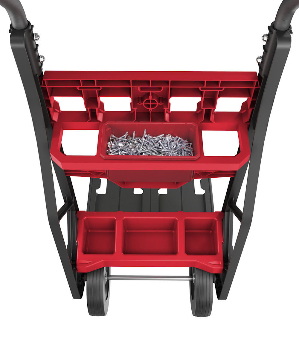 Milwaukee PACKOUT XL Tool Box and 2 Wheel Cart Bundle - Ascmtools