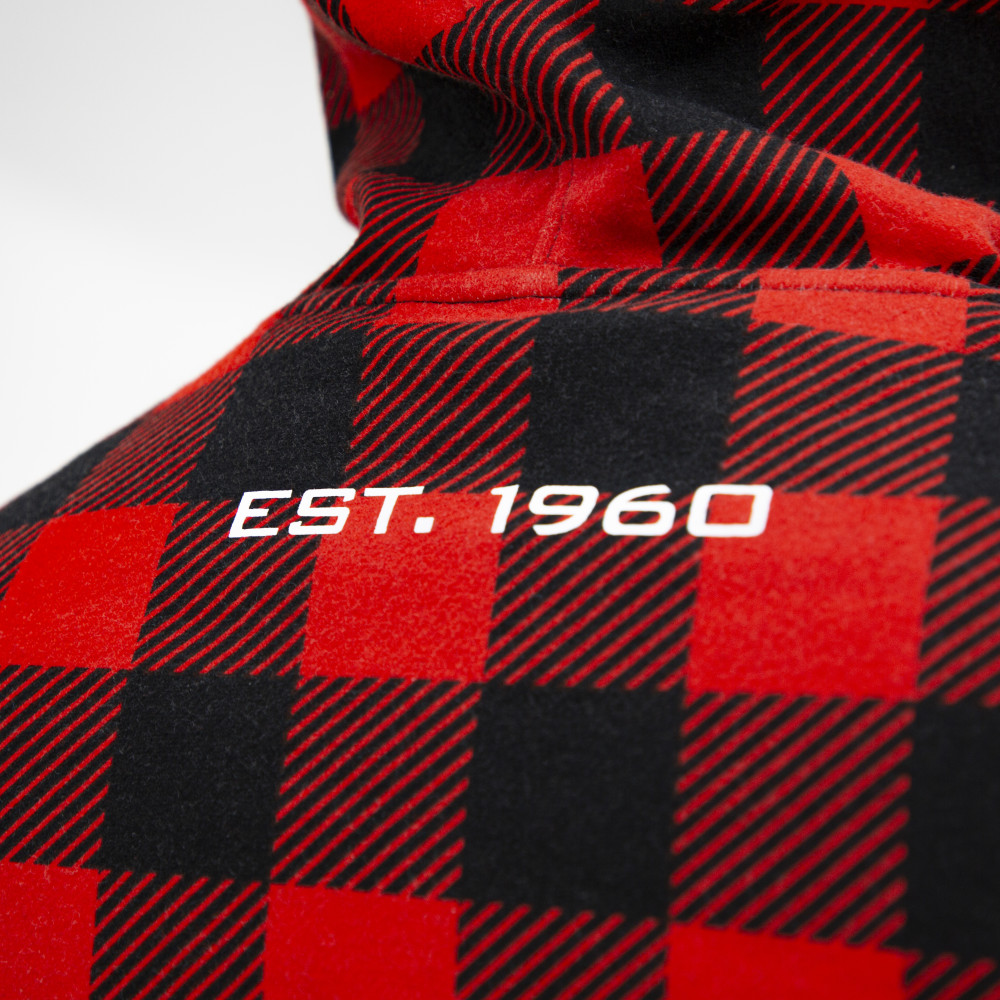 Eskimo Buffalo Plaid Cotton Hoodie Large - Ascmtools