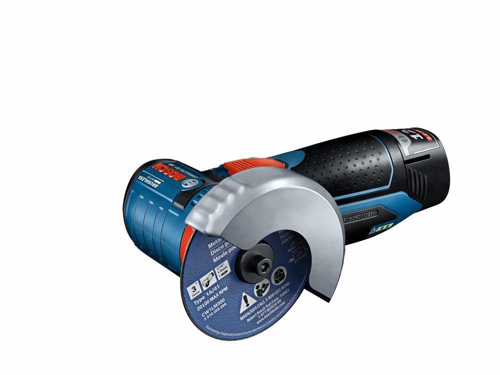 Bosch 12V Max 3″ Angle Grinder Brushless Bare Tool - Ascmtools