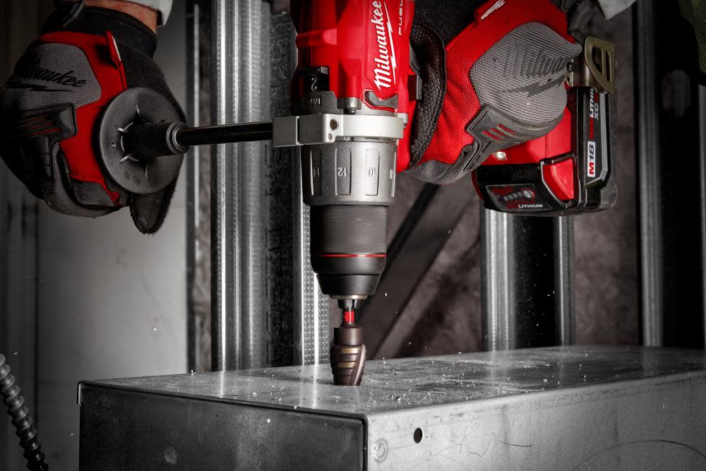 Milwaukee SHOCKWAVE Impact Duty Step Bit #4 3/16 – 7/8 in. - Ascmtools