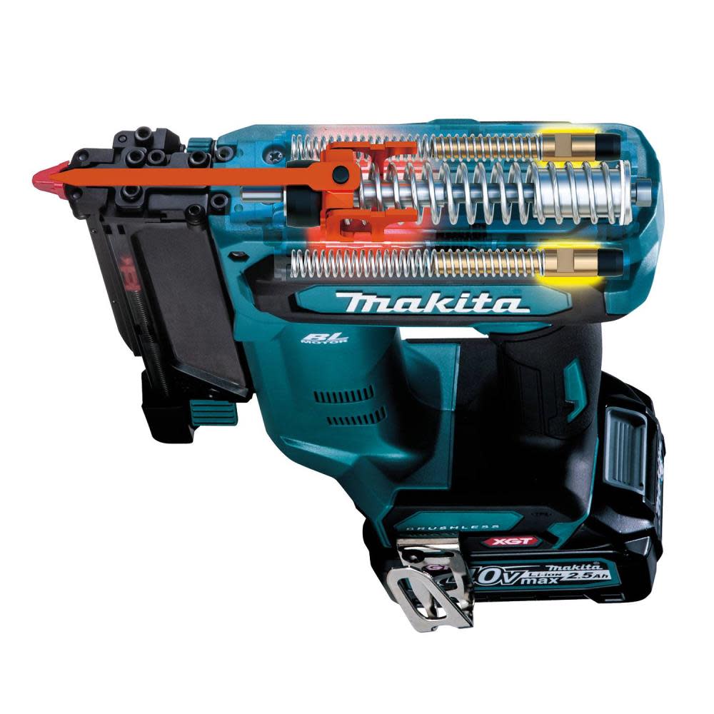 Makita 40V max XGT Pin Nailer Kit Brushless Cordless 23 Gauge 2.5Ah - Ascmtools