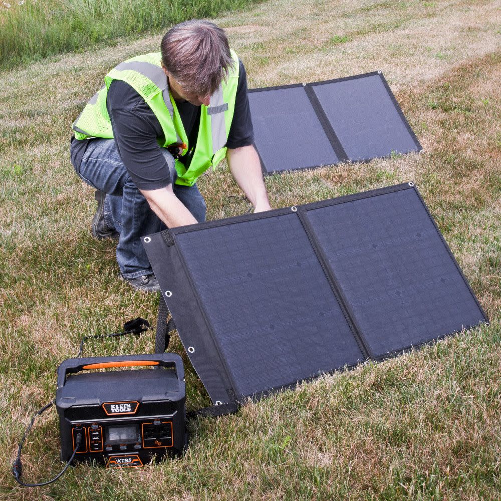 Klein Tools Portable Solar Panel 60W - Ascmtools