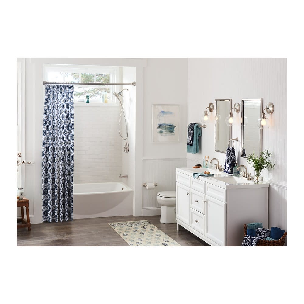 Moen Sage Towel Bar Brushed Nickel Brass 24″ - Ascmtools