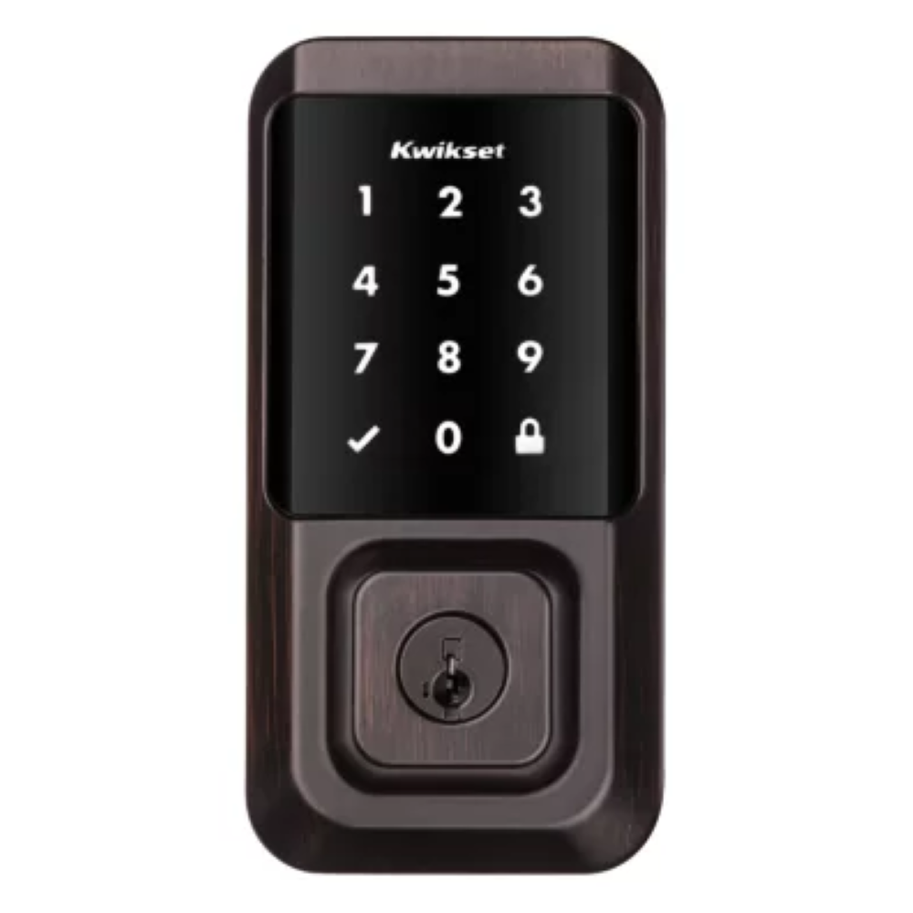 Kwikset Halo Smart Lock Wi Fi Smart Lock Touchscreen Venetian Bronze - Ascmtools