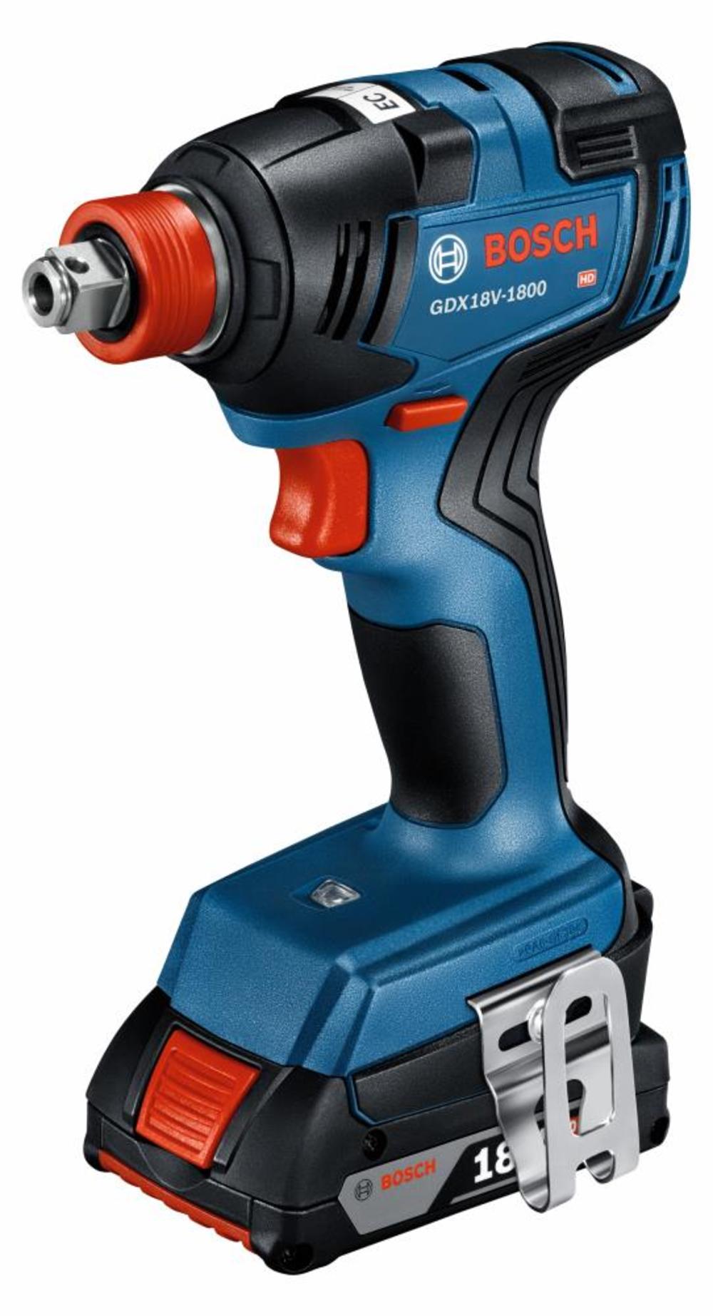 Bosch 18V EC 1/4″ & 1/2″ Two-in-One Bit/Socket Impact Driver Kit - Ascmtools