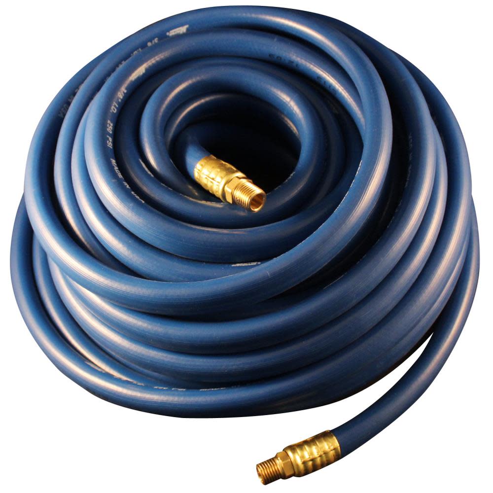 Milton PVC Air Hose 50 Ft. 3/8 In. ID 1/4 In. NPT - Ascmtools