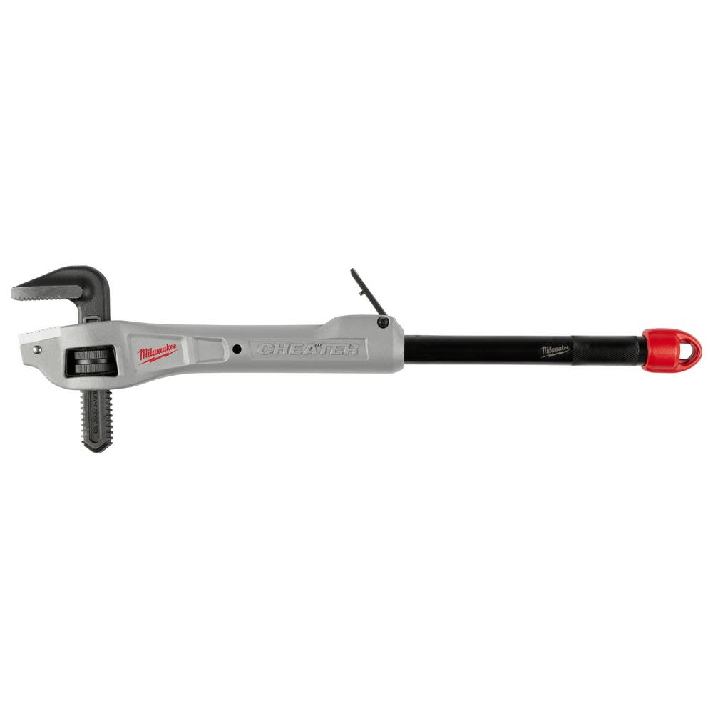Milwaukee CHEATER Pipe Wrench Aluminum Offset Adaptable - Ascmtools