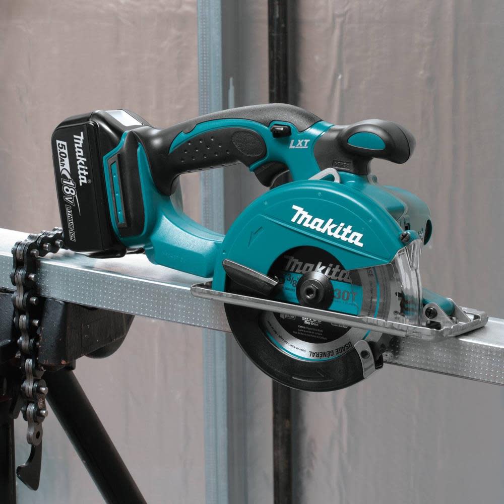 Makita 18V LXT Lithium-Ion Cordless 5-3/8 In. Metal Cutting Saw Kit (5.0Ah) - Ascmtools