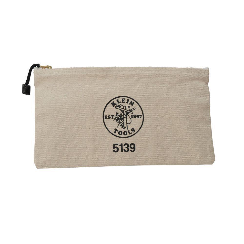 Klein Tools Canvas Zipper Bag - Ascmtools