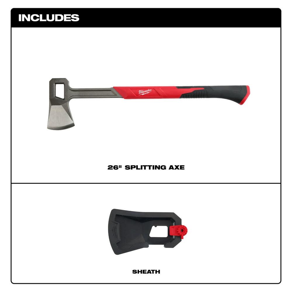 Milwaukee 26″ Splitting Axe - Ascmtools