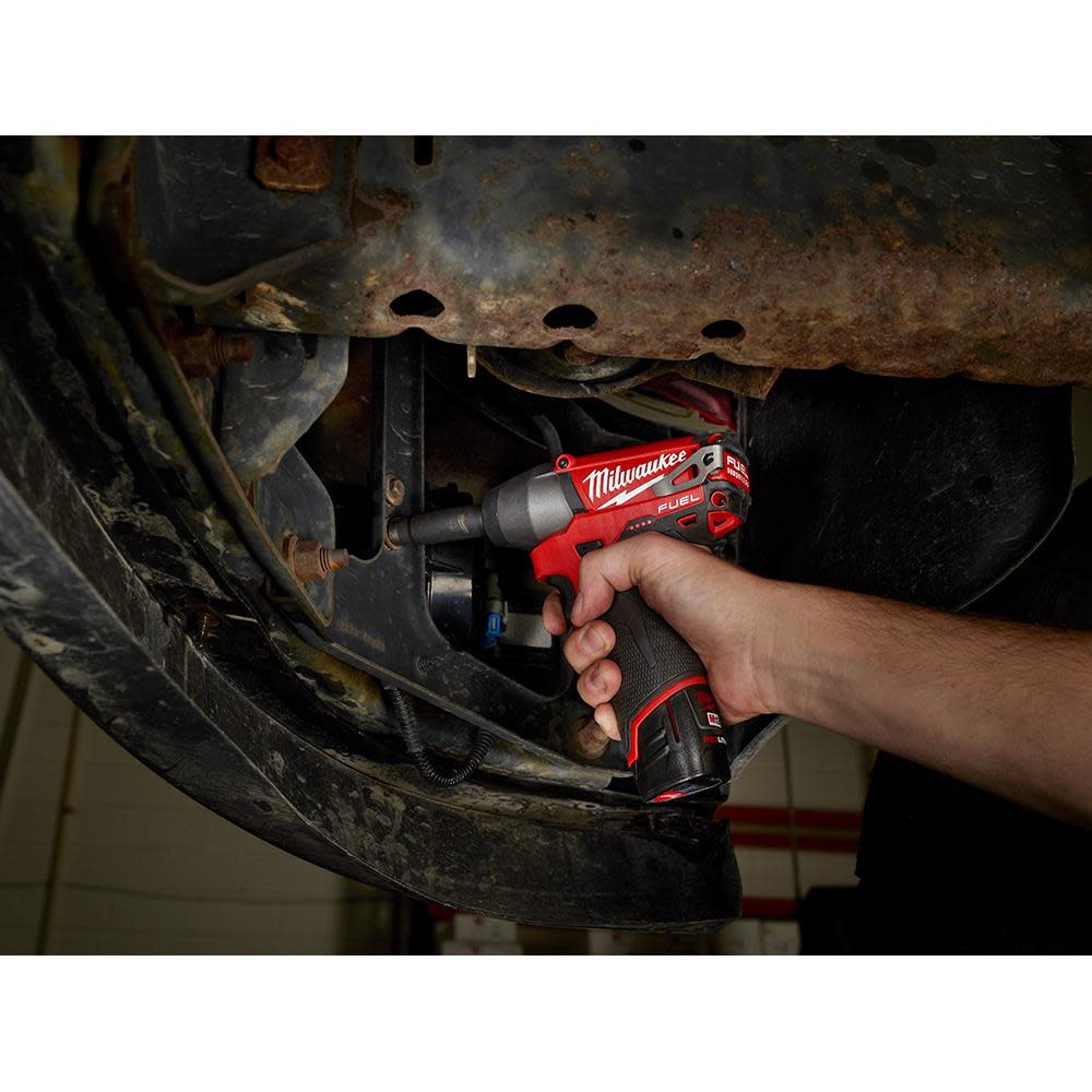 Milwaukee M12 FUEL 3/8 In. Impact Wrench (Tool Only) - Ascmtools
