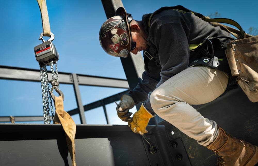 JET AL100-100-10 1 Ton Hand Chain Hoist with 10′ of Lift - Ascmtools