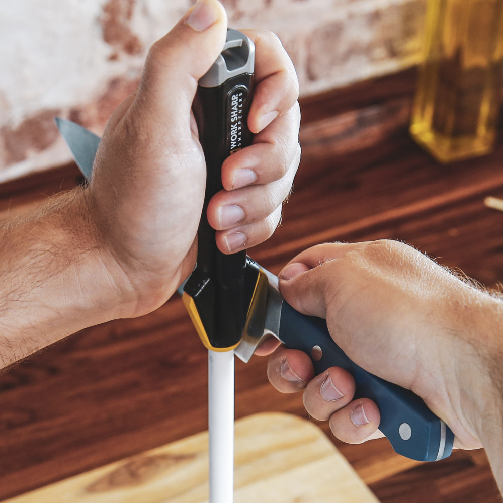Work Sharp Ceramic Kitchen Knife Honing Rod - Ascmtools