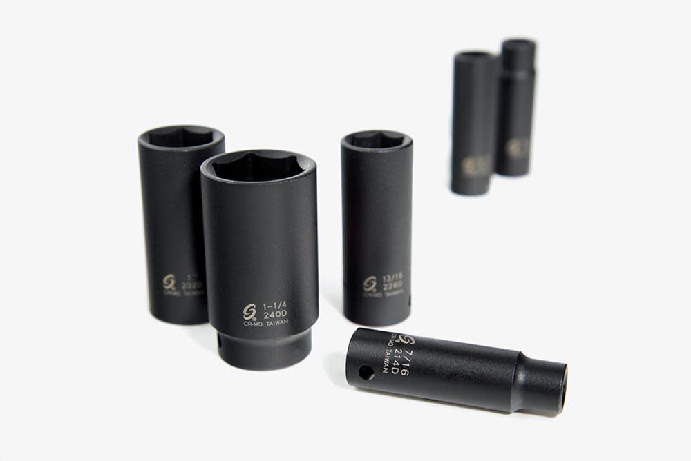 Sunex 13 pc. 1/2 In. Drive SAE Deep Impact Socket Set - Ascmtools