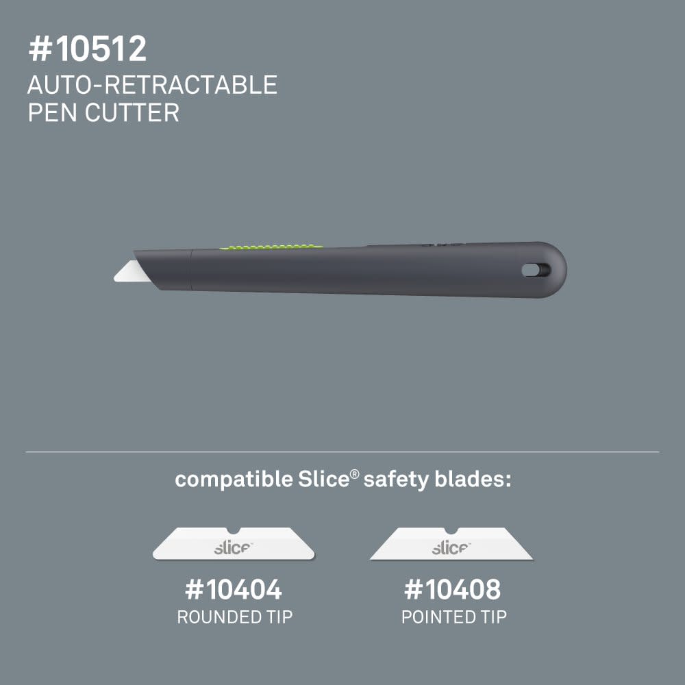 Slice Pen Cutter Auto Retractable Zirconium Oxide Blade - Ascmtools