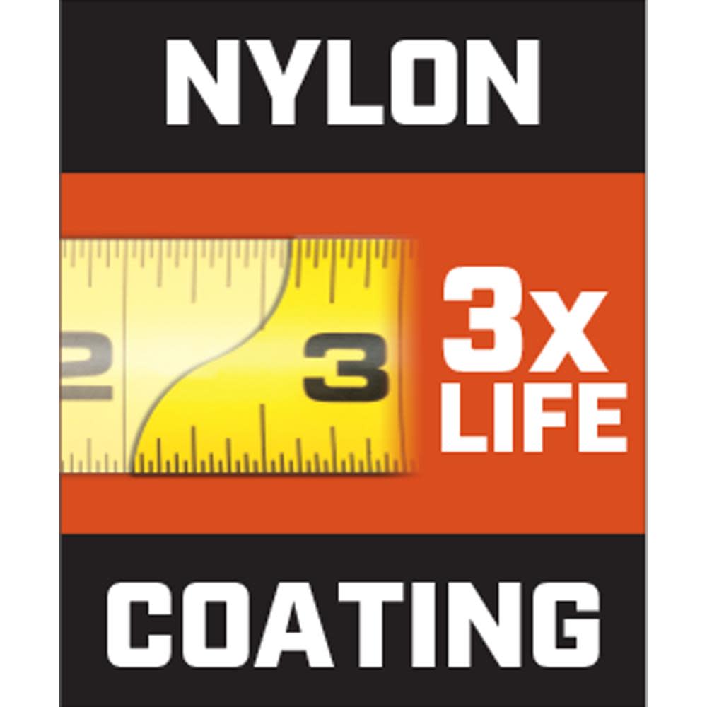 Crescent Lufkin 16′ 5m Tape Measure Chrome Case Yellow Clad Tape - Ascmtools