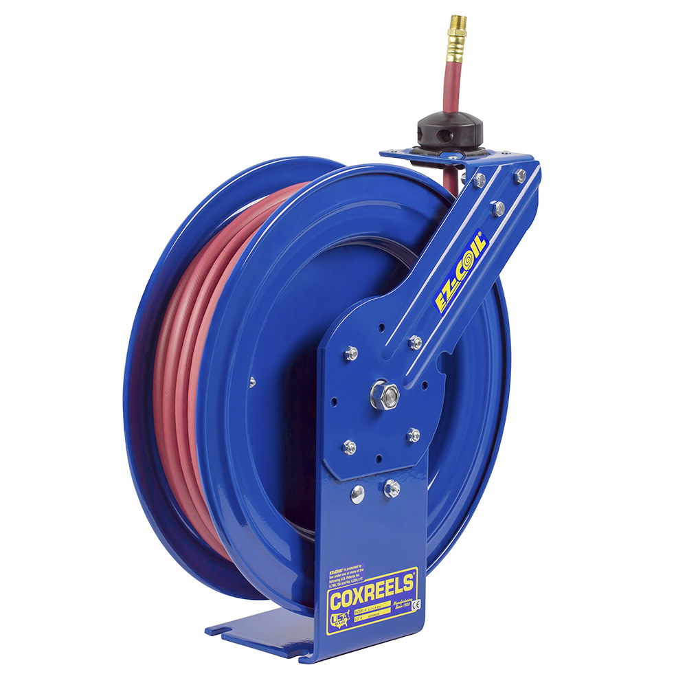 Coxreels EZ P Series 3/8″ x 50′ Spring Driven Hose Reel - Ascmtools