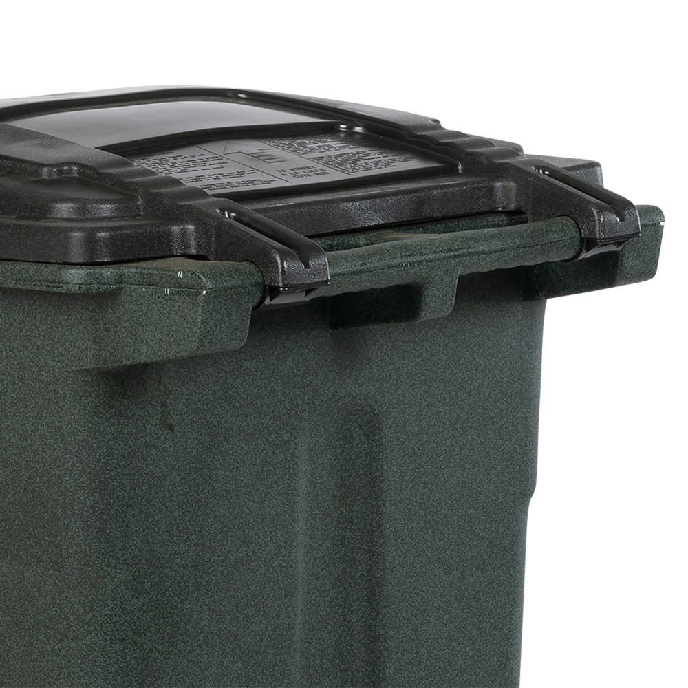Toter 48 Gallon Trash Can with Smooth Wheels and Lid - Ascmtools