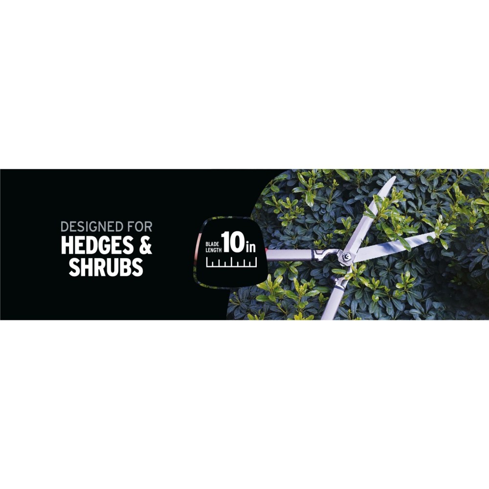 Corona Hedge Shear 10″ ClassicCUT MaxForged Steel with Handle - Ascmtools