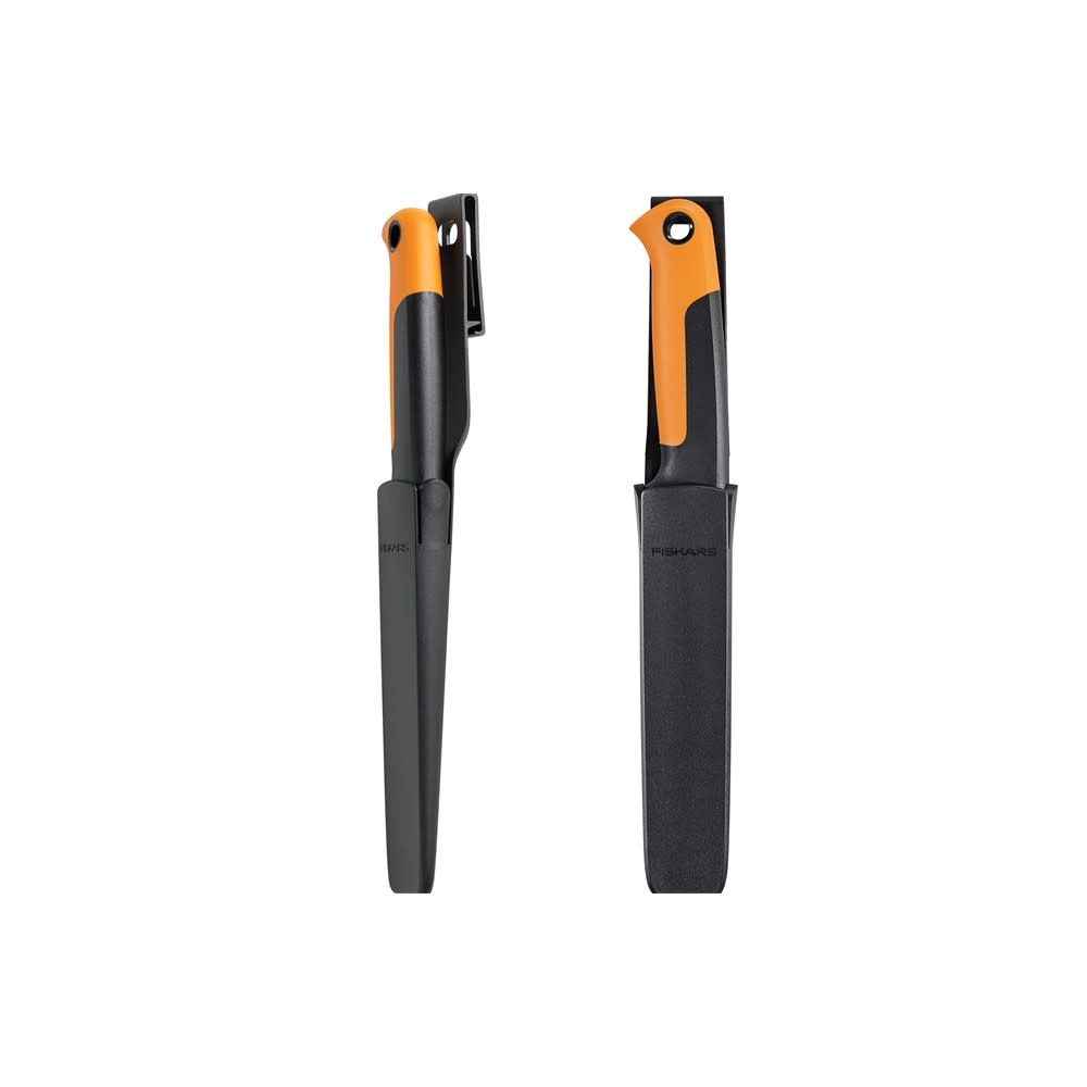 Fiskars Orange/Black Food Gardening Harvesting Knife - Ascmtools