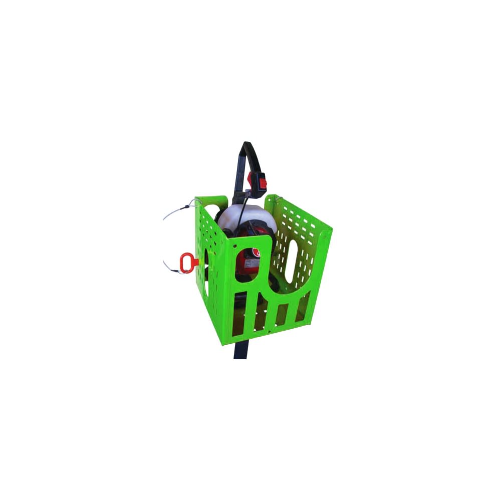 Green Touch Lockable Multi Tool Rack For Open/Enclosed Trailers - Ascmtools