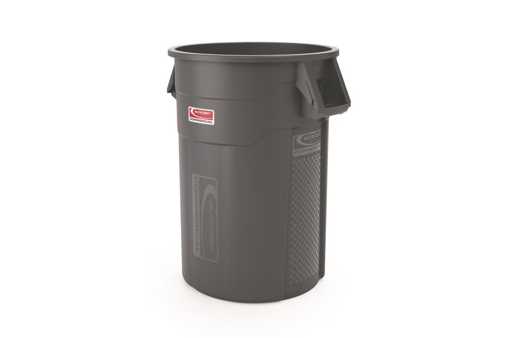 Suncast Utility Trash Can 44 Gallon - Ascmtools