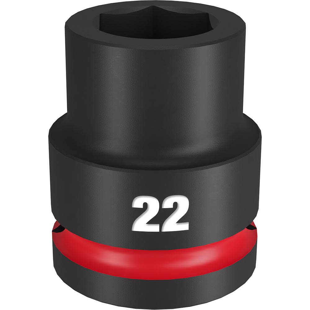 Milwaukee Impact Socket 3/4″ Drive 22mm Standard 6 Point - Ascmtools