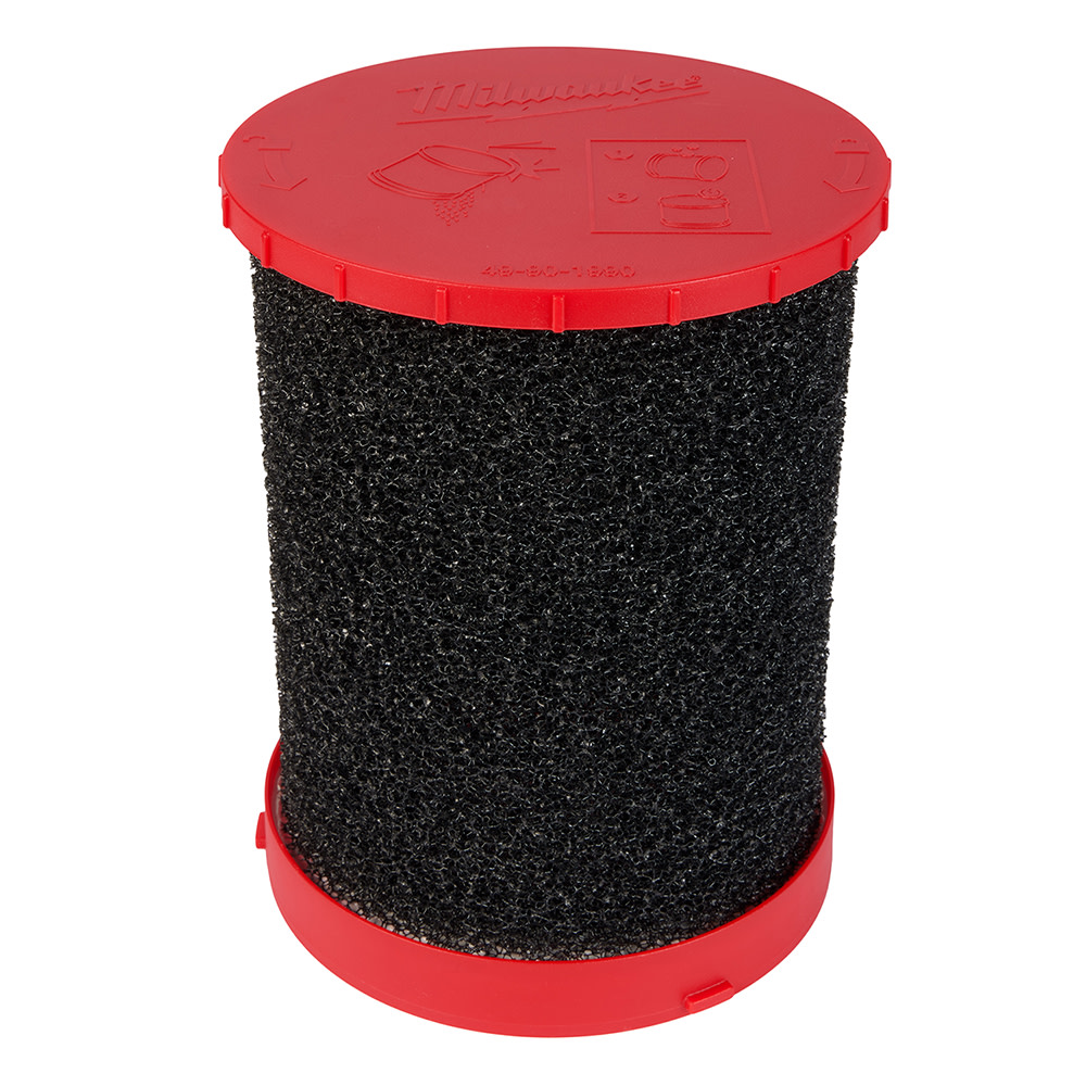 Milwaukee Large Wet/Dry Vacuum Foam Wet Filter - Ascmtools