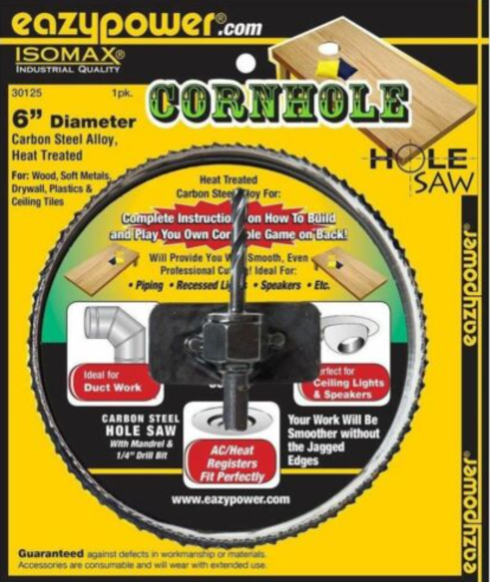 Eazypower Cornhole Hole Saw - Ascmtools