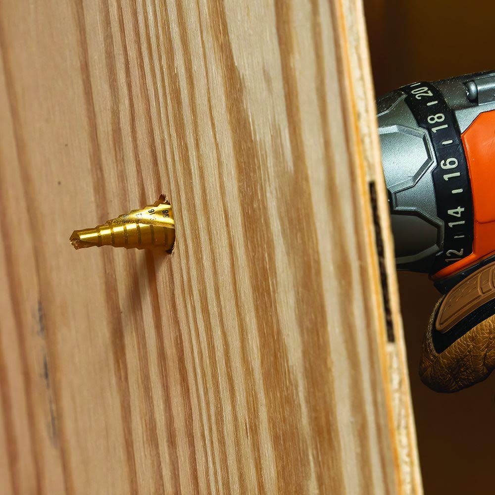 Klein Tools 1/8″ to 1/2″ Step Drill Bit VACO - Ascmtools