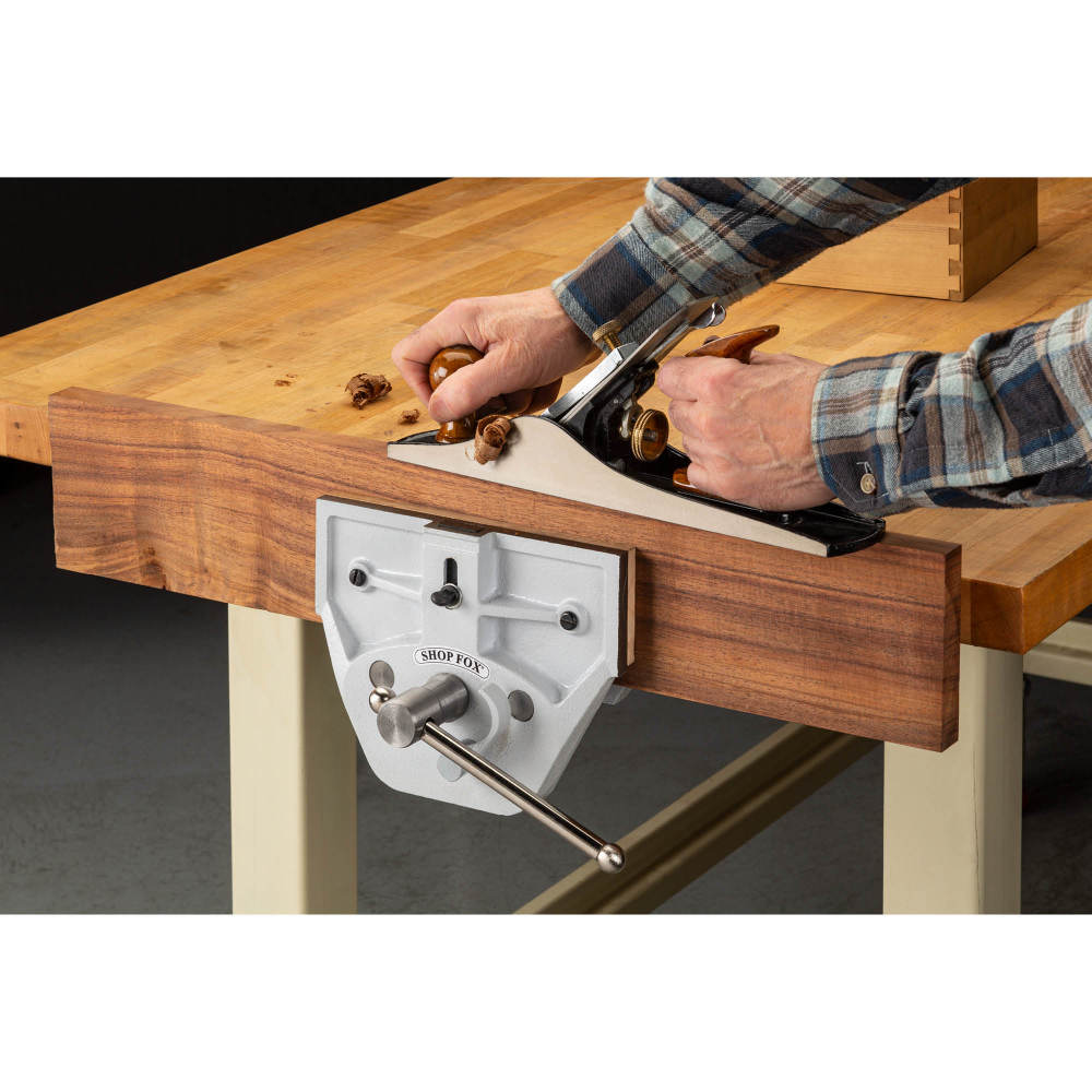 Shop Fox Quick Release Wood Vise 9″ - Ascmtools